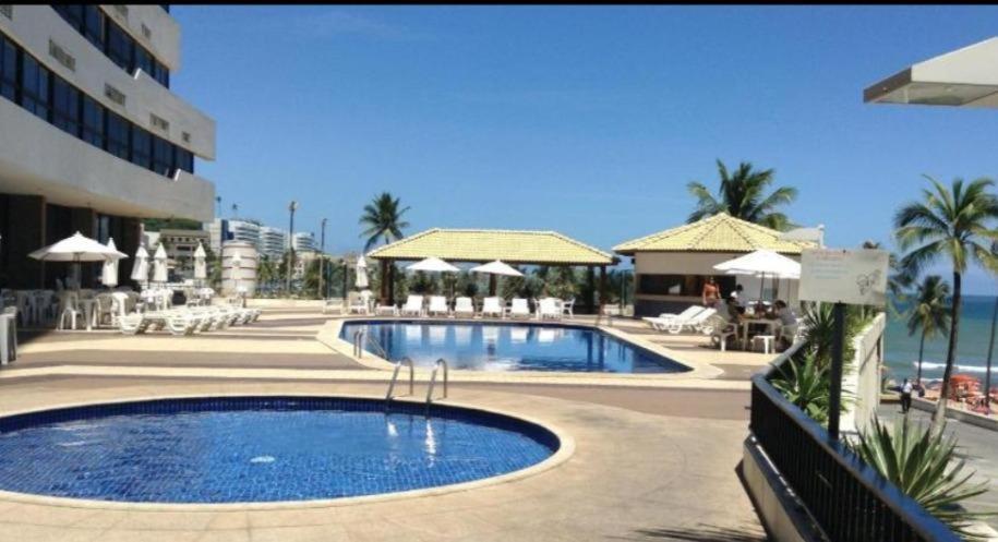 Apart Hotel 2 Quartos Frente Mar Salvador Esterno foto